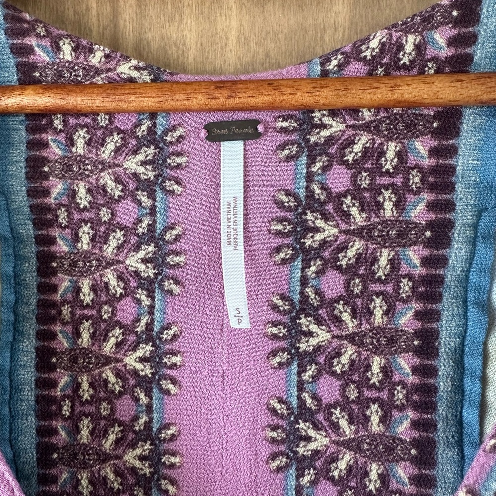 Free People Freshly Squeezed Shirt size Small - Picture 6 of 12